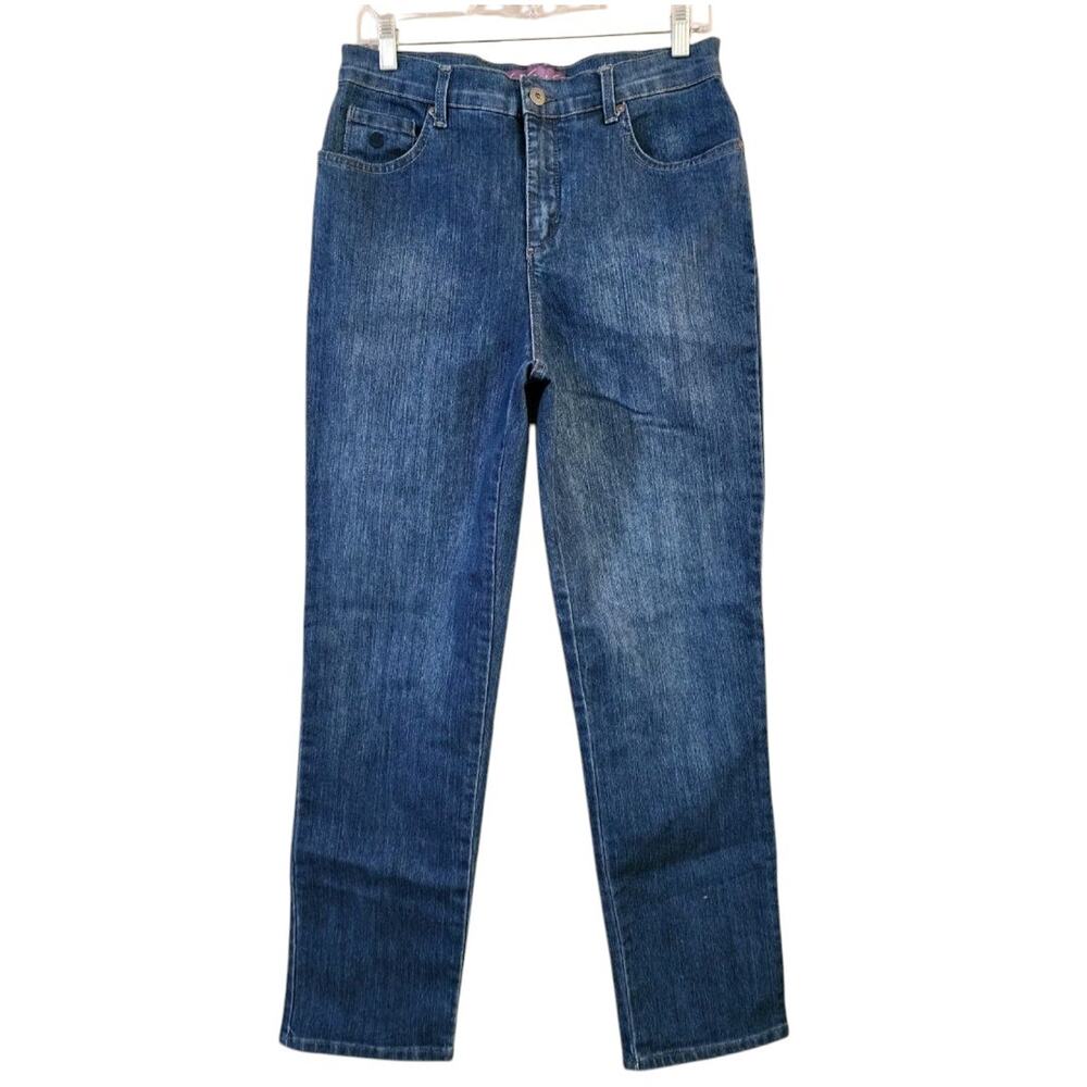 Gloria Vanderbilt Classic Straight Leg Jeans - Blue Denim